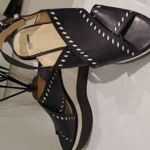 Jil Sander Navy Platforms